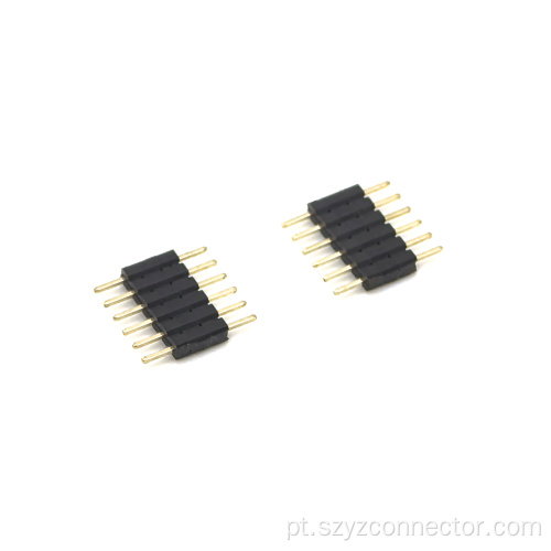 Cabeçalho de pino de 2,0 mm reto 6p